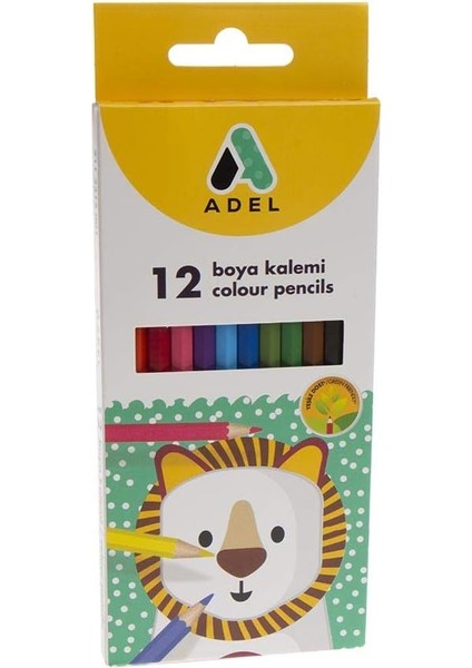 Karton Kutu Boya Kalemi, 12 Renk, Tam Boy, Parlak ve Canlı Renkler, Kolay Açılır, Kırılmaya Dayanıklı Uçlar, Okul ve Sanat Için Ideal fiyatları