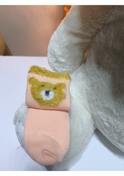 Kız Çocuk Peluş Detaylı Çorap Yumuşacık Nefes Alabilir Terletmez fırsatları