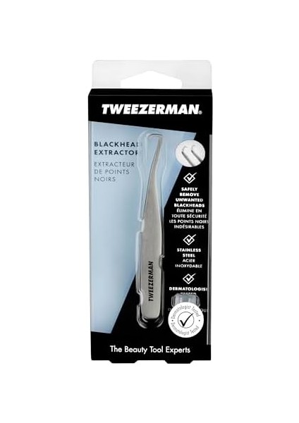 Tweezerman Paslanmaz Çelik Siyah Nokta Çıkarıcı, Gümüş fiyatları
