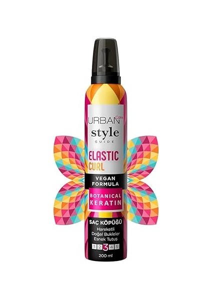 Care Style Guide Elastic Curl Doğal Görünüm Sağlayan Saç Köpüğü- Esnek Tutuş 200 Ml- Vegan modelleri