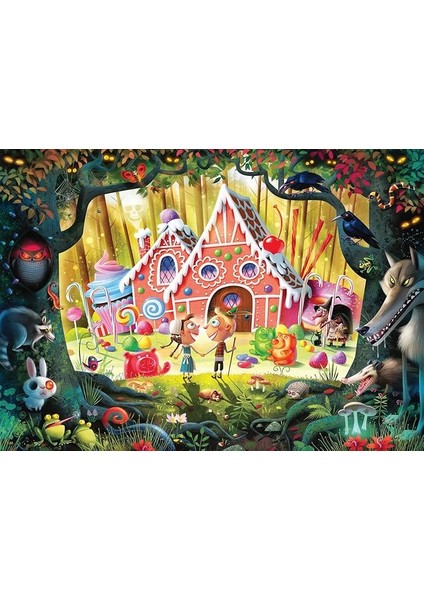 1000P Puz Hansel ve Gretel Yapboz