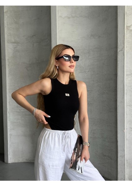 Clvn Kln Sıfır Kol Nakış Detaylı Atlet fırsatları