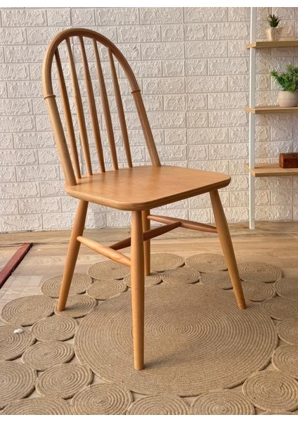 Concept Kumsal Sandalye Naturel Ahşap Sandalye modelleri