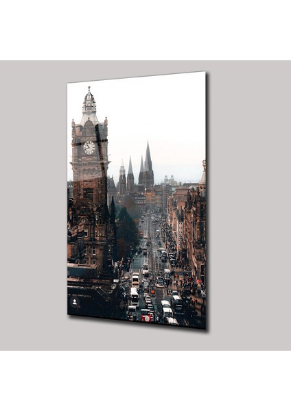 Kuzey Masalı Iskoçya Edınburgh - Cam Tablo - DEG0292