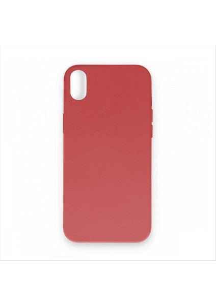 iPhone Xr Kadife Kaplı Lüx Lansman Silikon Kılıf