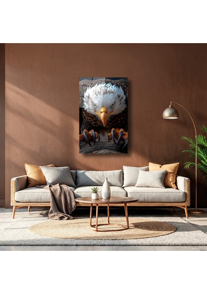 Kara Kartal - Cam Tablo - DEG0301 indirimleri