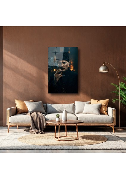 Mustafa K. Atatürk - Cam Tablo - DEG0293 indirimleri