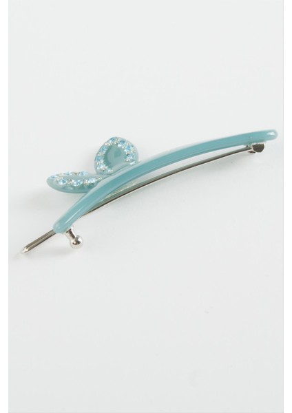 Kelebek Taşlı Klipsli Toka