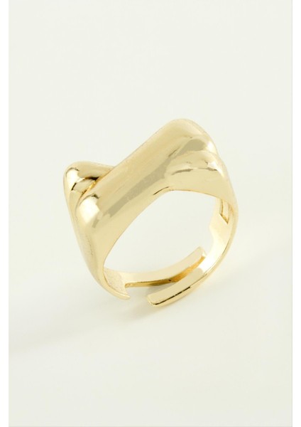 Çapraz Metal Yüzük