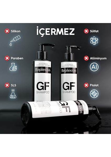 Gf Shampoo 250ML – Anti-Hair Loss & Saç Kalınlaştırıcı Şampuan fiyatları