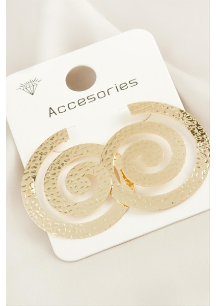 Spiral Trend Metal Küpe