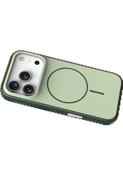 CPT05 Apple iPhone 17 Pro Neva Magsafe Kapak - Koyu Yeşil fırsatları