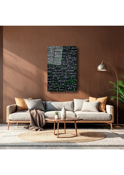 Matematik ve Fizik Formülleri - Cam Tablo - DEG0245
