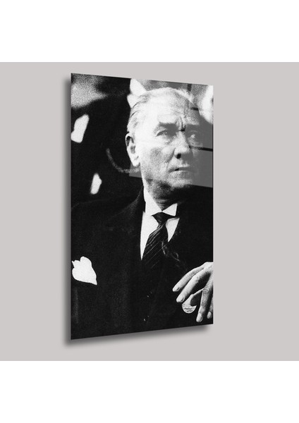 M. Kemal Atatürk - Cam Tablo - DEG0290 fiyatları