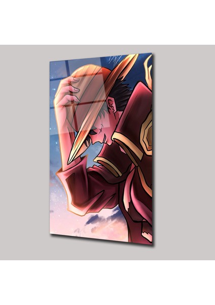 Anime One Piece Monkey D Luffy - Cam Tablo - DEG0220