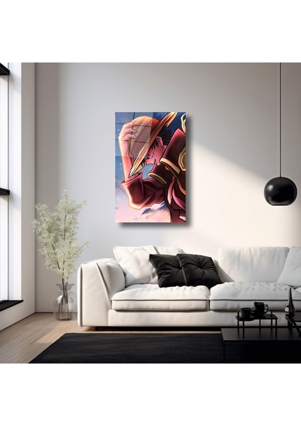 Anime One Piece Monkey D Luffy - Cam Tablo - DEG0220 fırsatları