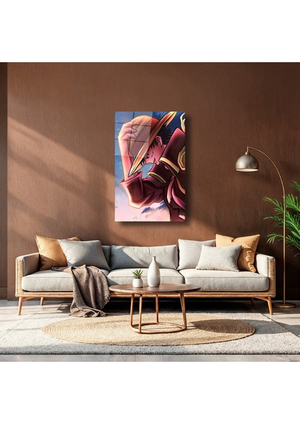 Anime One Piece Monkey D Luffy - Cam Tablo - DEG0220 indirimleri