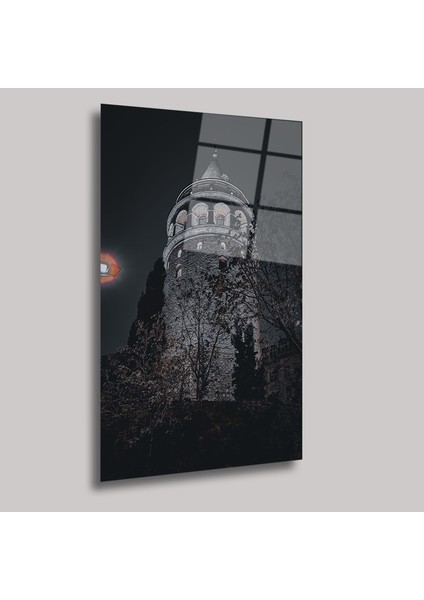 Istanbul Galata Kulesi - Cam Tablo - DEG0254 fiyatları