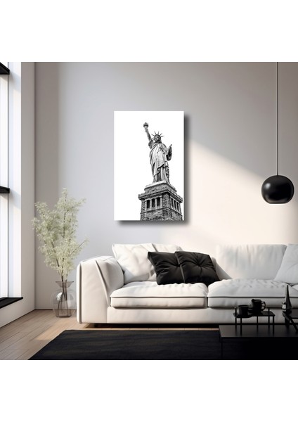 Amerika Özgürlük Heykeli - Cam Tablo - DEG0196 modelleri