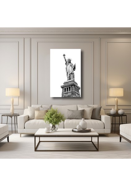Amerika Özgürlük Heykeli - Cam Tablo - DEG0196 fırsatları
