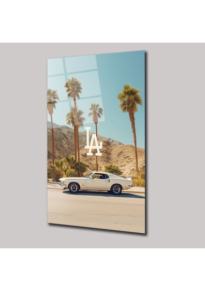 Los Angeles Rüyası - Cam Tablo - DEG0150
