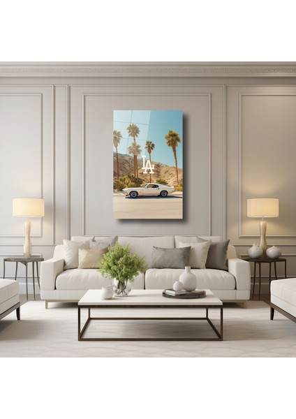 Los Angeles Rüyası - Cam Tablo - DEG0150 modelleri