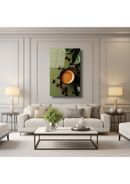 Kahve ve Çekirdekleri - Cam Tablo - DEG0217 modelleri