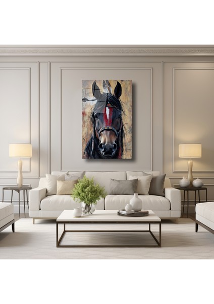 Kızıldereli Atı - Cam Tablo - DEG0207 modelleri