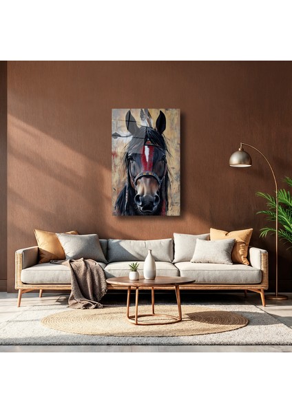 Kızıldereli Atı - Cam Tablo - DEG0207 indirimleri
