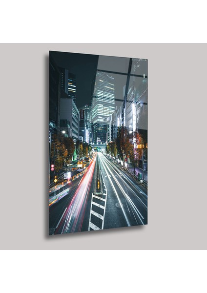 Metropol Işıkları - Cam Tablo - DEG0285 fiyatları