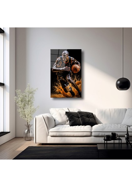 Lebron James Basketbol - Cam Tablo - DEG0136 fırsatları