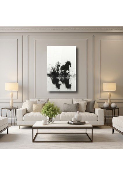 Dualite - Atların Gücü - Cam Tablo - DEG0128 modelleri