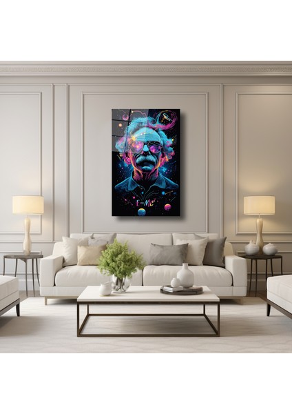 Albert Eınsteın - Cam Tablo - DEG0146 modelleri