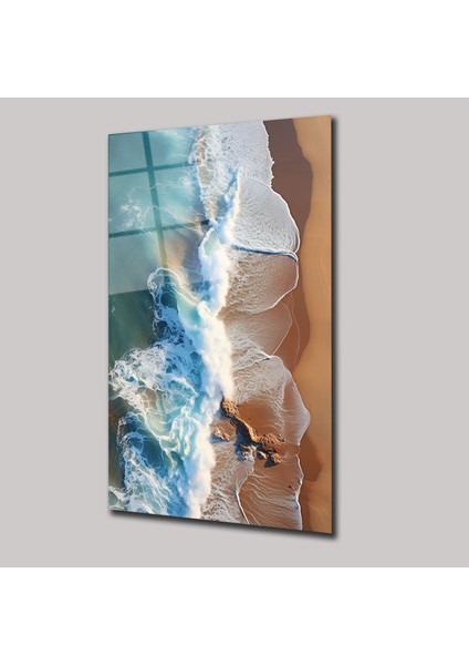 Dalgarın Rengi - Cam Tablo - DEG0131