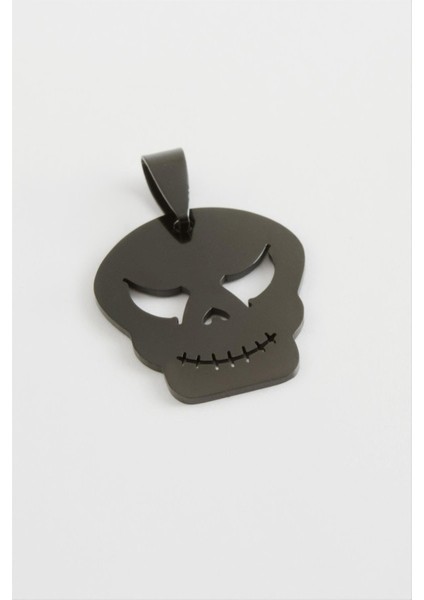 Kuru Kafa Çelik Kolye Ucu 2,5 cm