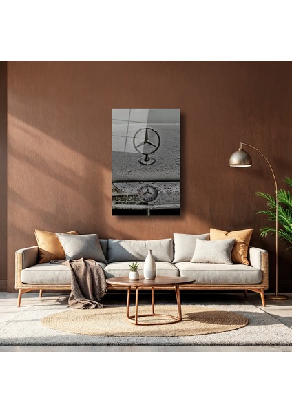 Mercedes-Benz Arması - Cam Tablo - DEG0180 indirimleri