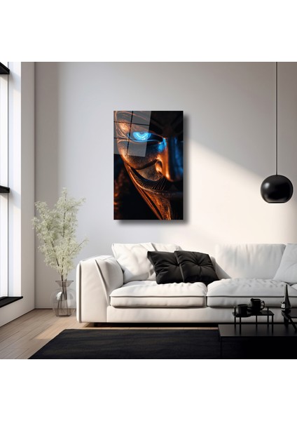 V For Vendetta - Cam Tablo - DEG0161 fırsatları