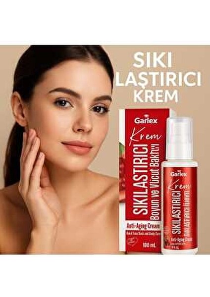 Sıkılaştırıcı Krem 100 ml El Yüz Boyun ve Vücut Bakımı Kadınlar İçin Anti-Aging