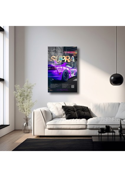 Toyata Supra - Cam Tablo - DEG0122 fırsatları