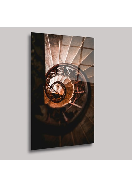 Vintage Merdivenler - Cam Tablo - DEG0042 fiyatları