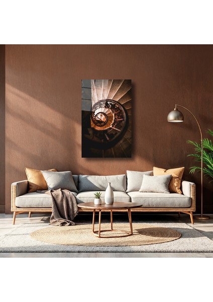 Vintage Merdivenler - Cam Tablo - DEG0042 indirimleri