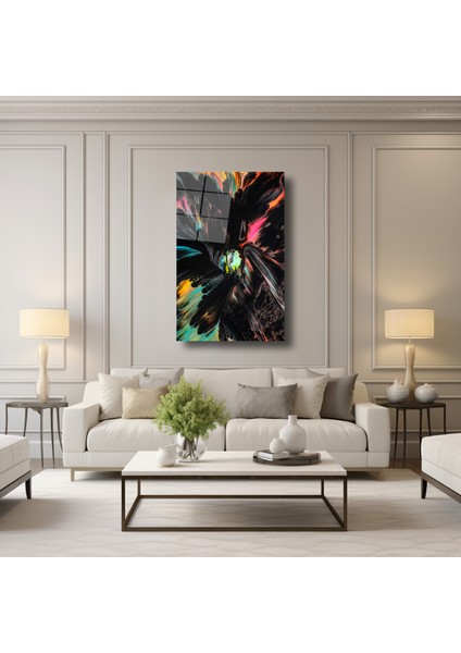Renklerin Karmaşası- Cam Tablo - DEG0040 modelleri