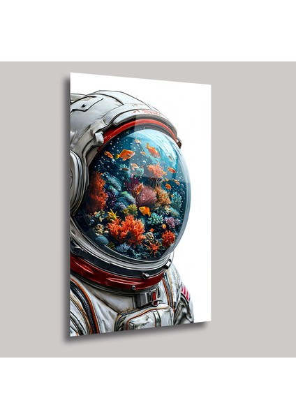 Astronotun Hayali - Cam Tablo - DEG0025 fiyatları