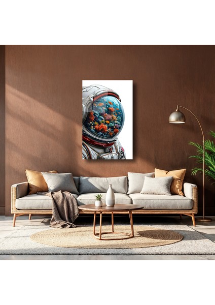 Astronotun Hayali - Cam Tablo - DEG0025 indirimleri