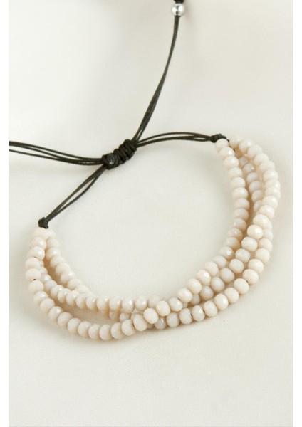 Üçlü Kristal Bileklik