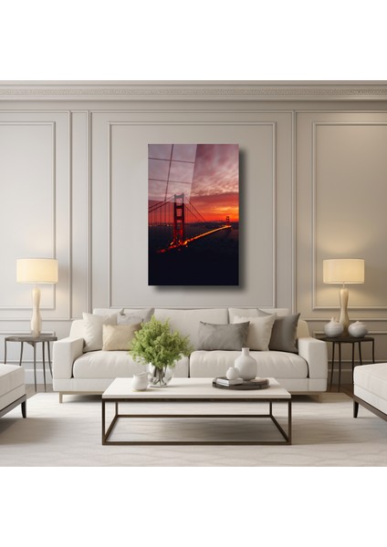 San Francisco Işığı - Cam Tablo - DEG0053 modelleri