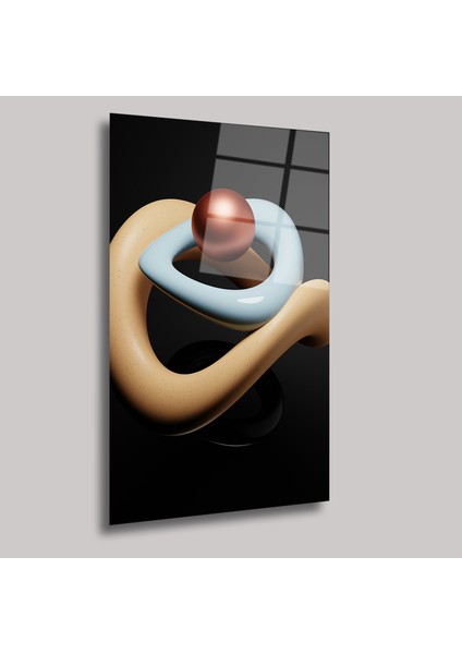 Şeklin Yankısı - Cam Tablo - DEG0031 fiyatları