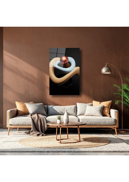 Şeklin Yankısı - Cam Tablo - DEG0031 indirimleri