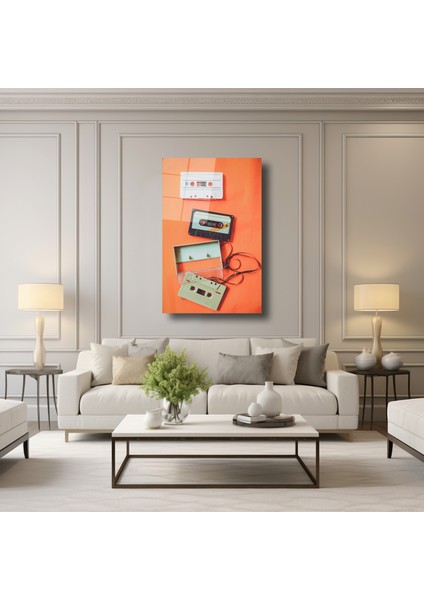 Vintage Kasetler - Cam Tablo - DEG0081 modelleri