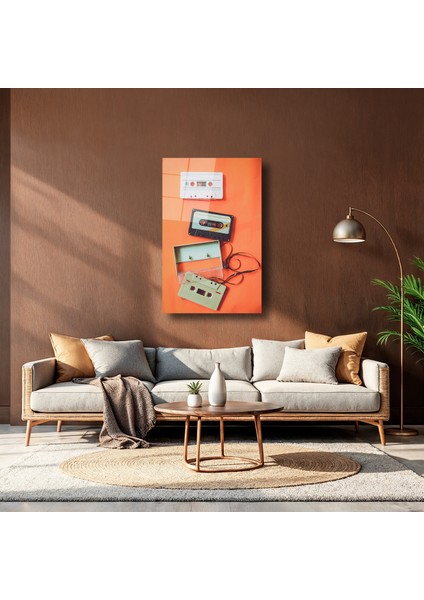 Vintage Kasetler - Cam Tablo - DEG0081 indirimleri